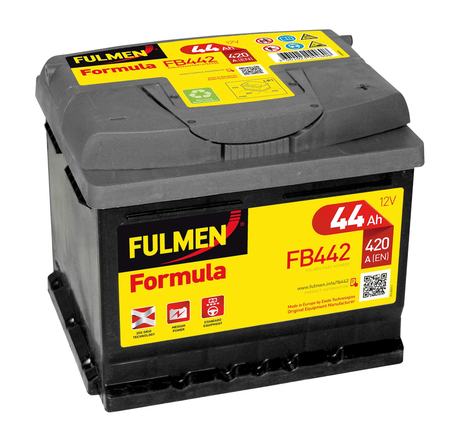 Lampa exfb442 Batterie/​Pile
