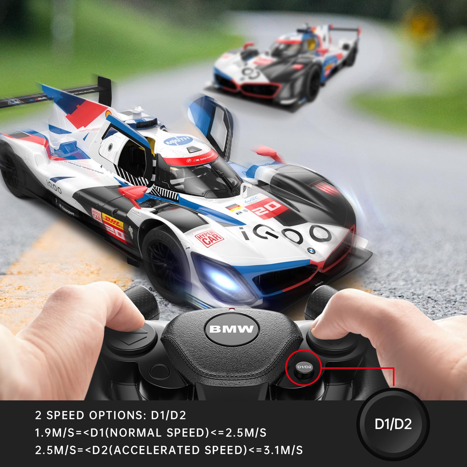 Amazon.co.jp: RC BMW玩具車、1/14ラスタールマンレーシングBMW M