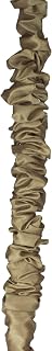 Urbanest 9-Foot Chandelier Chain Cord Cover, Gold Faux Silk