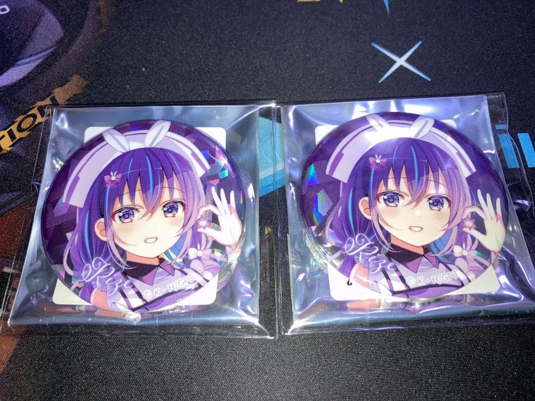 Amazon | ごちうさ リゼ 缶バッジ 2個セット | バッジ | おもちゃ