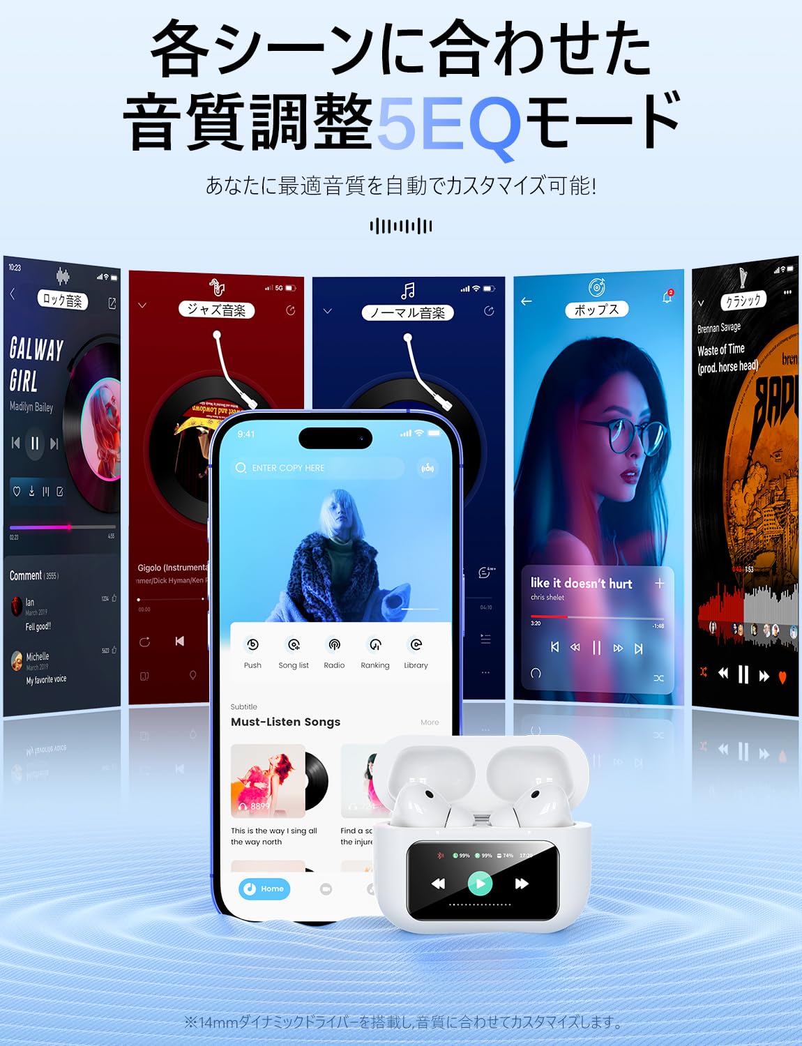 Amazon.co.jp: 【Bluetooth 5.4・2025新登場】Bluetooth 5.4+EDR搭載