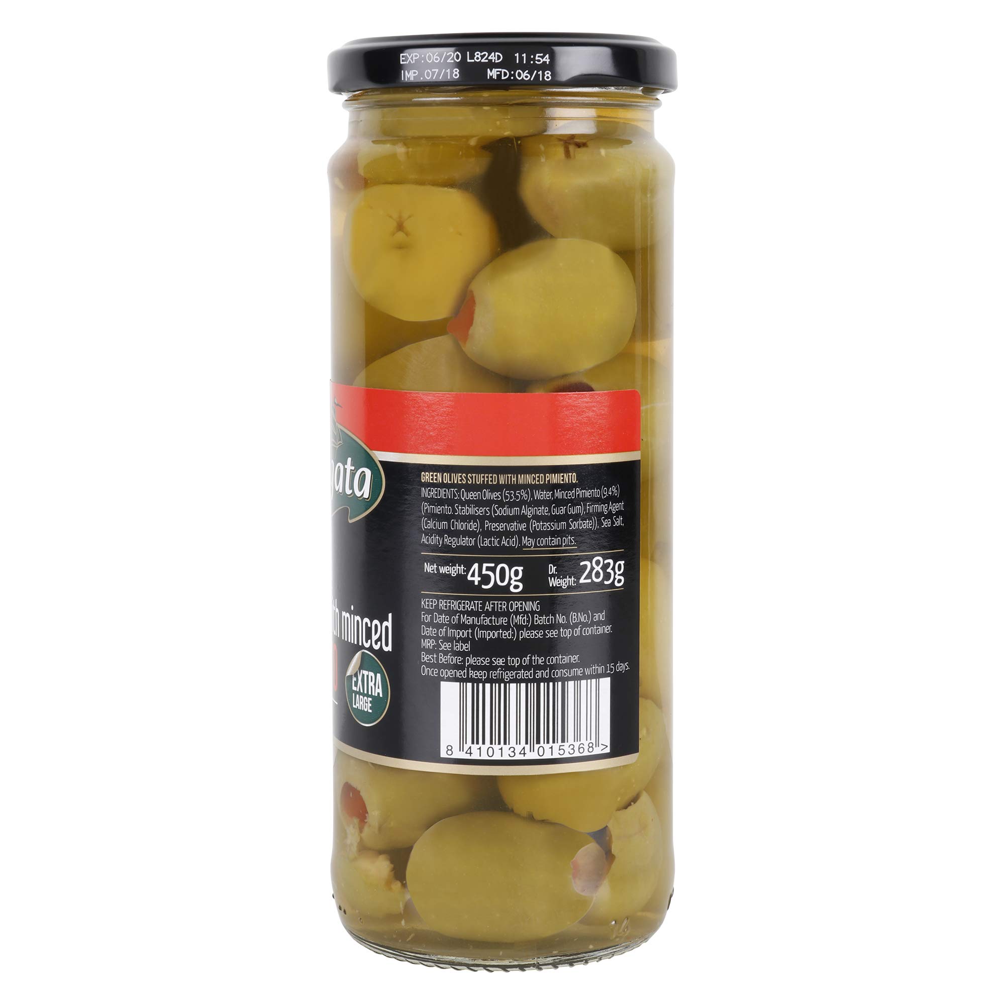Fragata Queen Stuffed with Minced Pimiento Green Olives 450g - Image 6 thumbnail