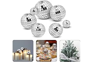 7PCS Disco Cake Topper: Light Up Your Disco Fever Cakes