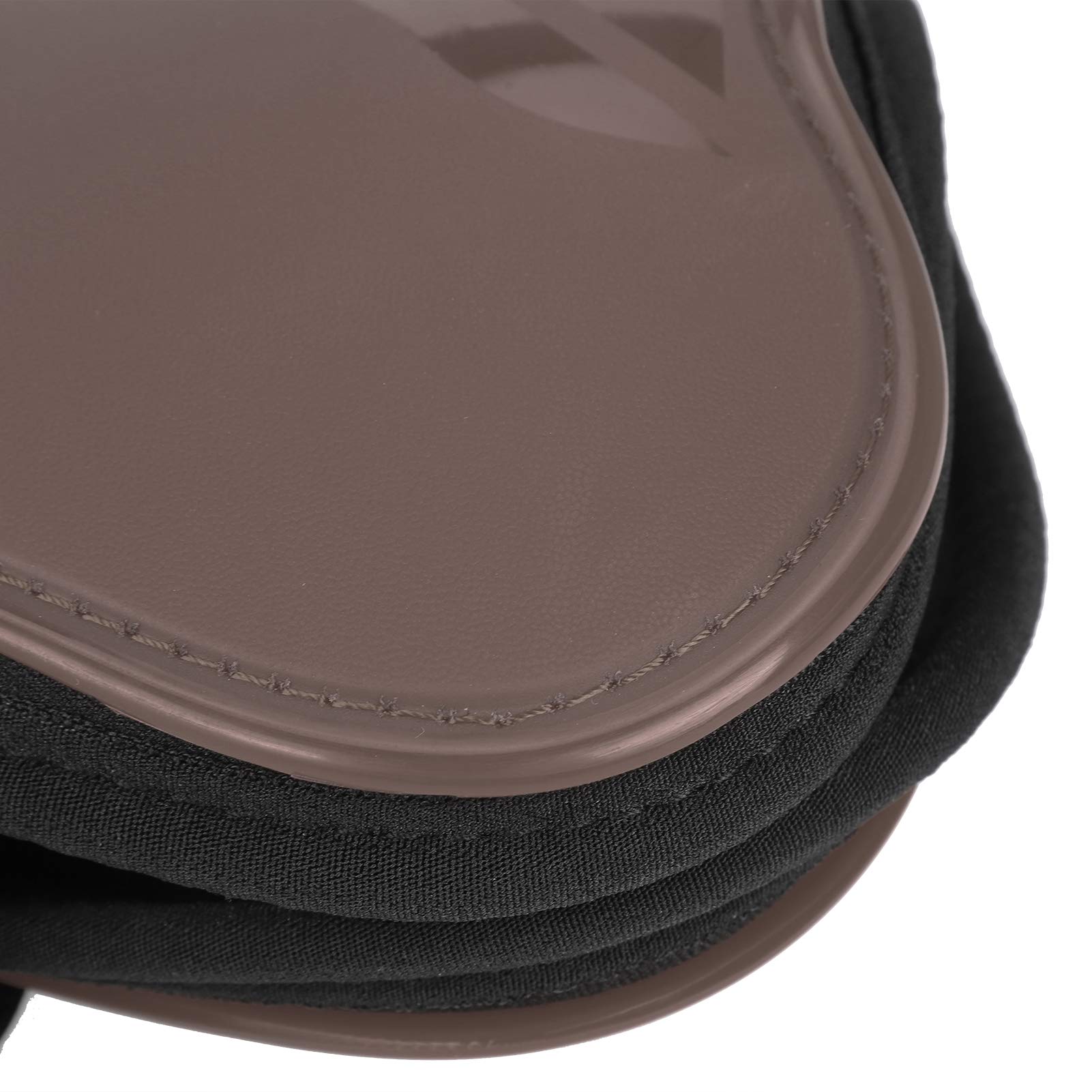 Protège-Jambes de Cheval, Coque en PU épaissie avec Coussinet intérieur élastique, Protection Durable des Jambes de Cheval pour Le Saut et l'entraînement, Doublure en néoprène
