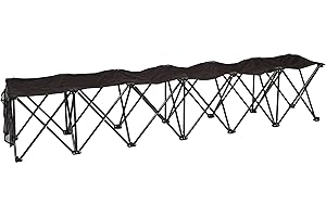 Foldable and Sturdy Portable Sideline Bench