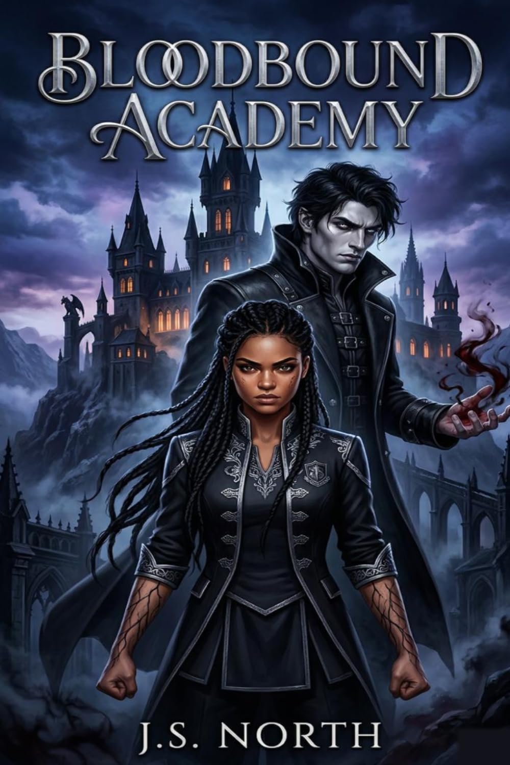 Bloodbound Academy: A Romantasy Novel