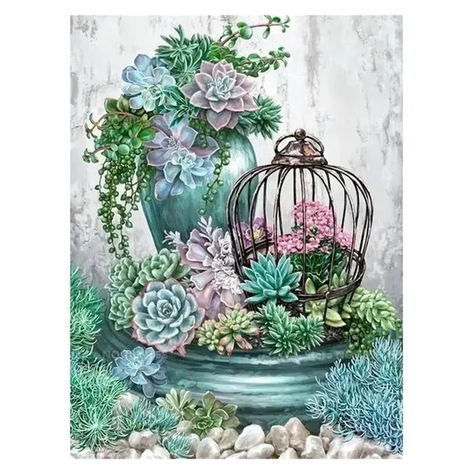 Xenite U Wall Art Canvas Prints Pink Peony Flowers Paintings Posters Pot Culture Plants Posters And Prints Nordic Pastoral Canvas Wall Art Decor Picture Room(,40X50cm)