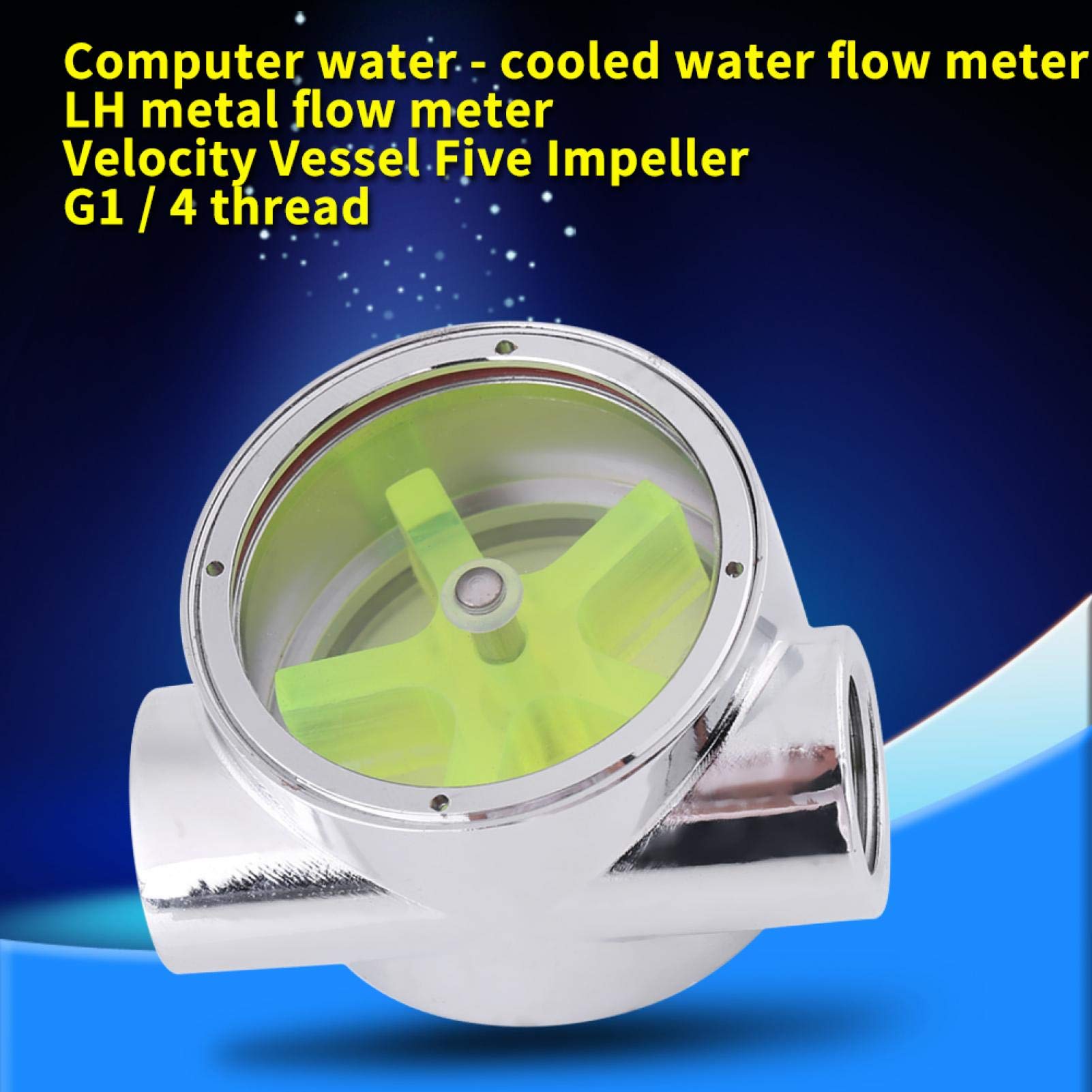 Indicatore Di Flusso Acqua G1/4" - Per Sistemi Di Raffreddamento A Liquido PC, Con Filettatura Femmina - Foto 11