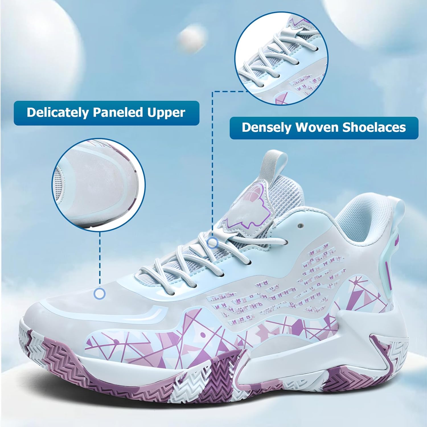 Men's Basketball Shoes Fashion Non-Slip High-Top Sneakers Comfortable Breathable Training Running Sport Volleyball Shoes