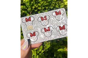 Disney Credit Card Sticker - Mouse Style Bling Credit Card Decal