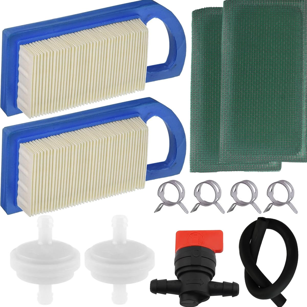 Luftfilter Mit Vorfilter Für Briggs & Stratton Motoren – Ersetzt Filter 4213, 5079, 697152 U.v.m.