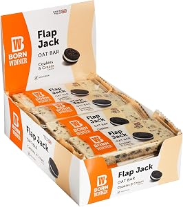 born winner flap jack cookies cream...