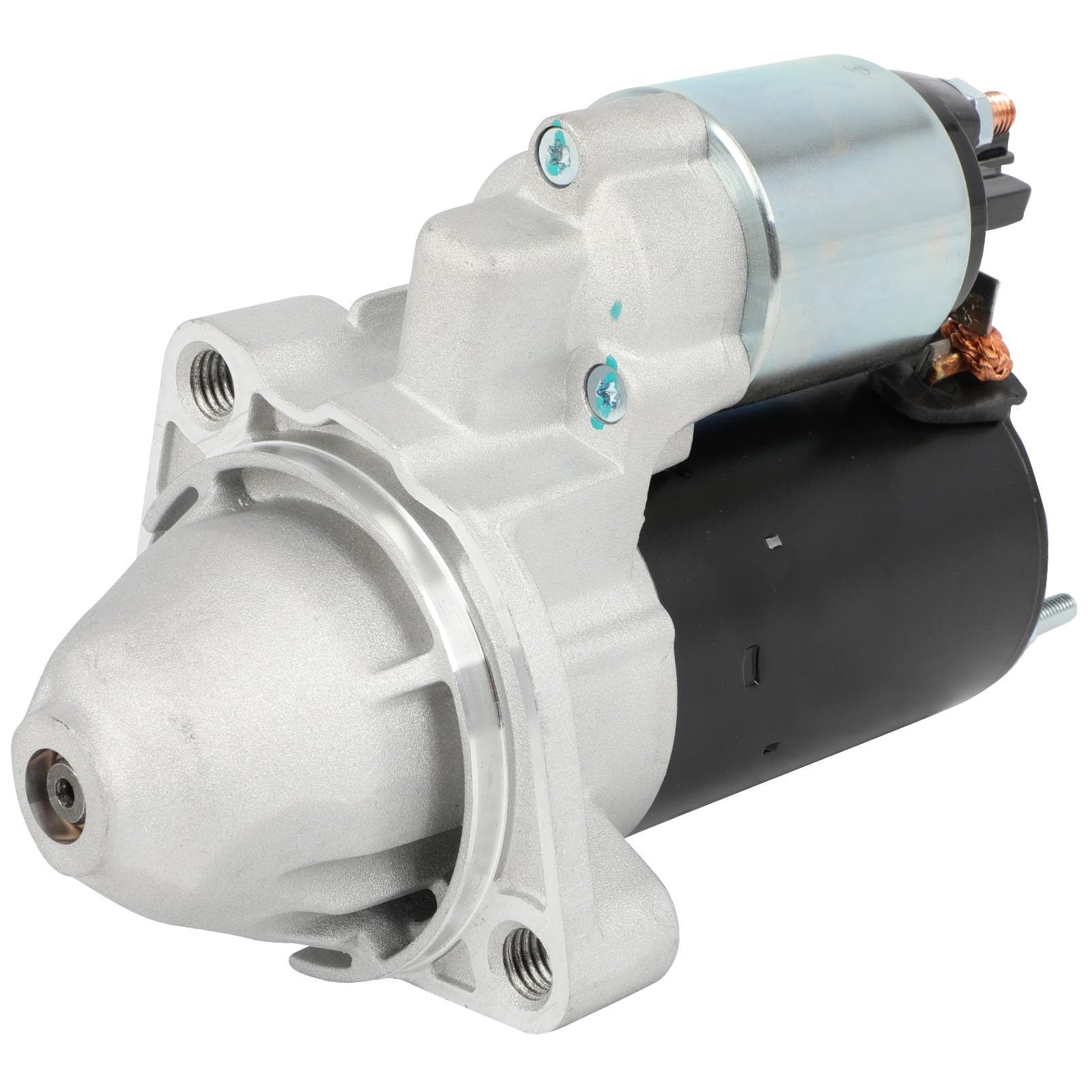 SCITOO Starter Fit For A4 2006 L4 1.8L 17975 | For Audi A4/A4 Quattro 2005 L4 1.8L (From Chassis 8E5030001)|For A4 2005-2006 L4 2.0L|Starters Motor|Reference# 1107427
