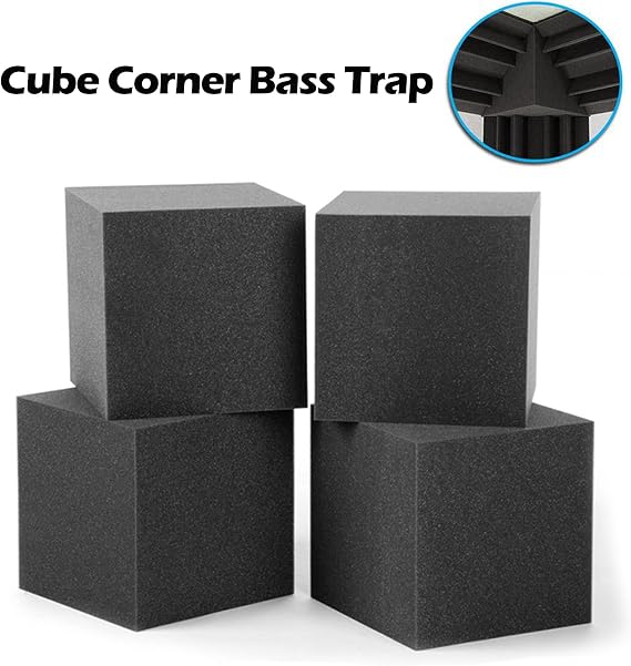 12 Pack Bass Traps and 4 Pack Corner Acoustic Cubes