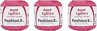 Vista 3 de Aunt Lydia Fashion Crochet blanco – 3 unidades de 150y/449.5 ft – Algodón – Calibre 3 – Crochet