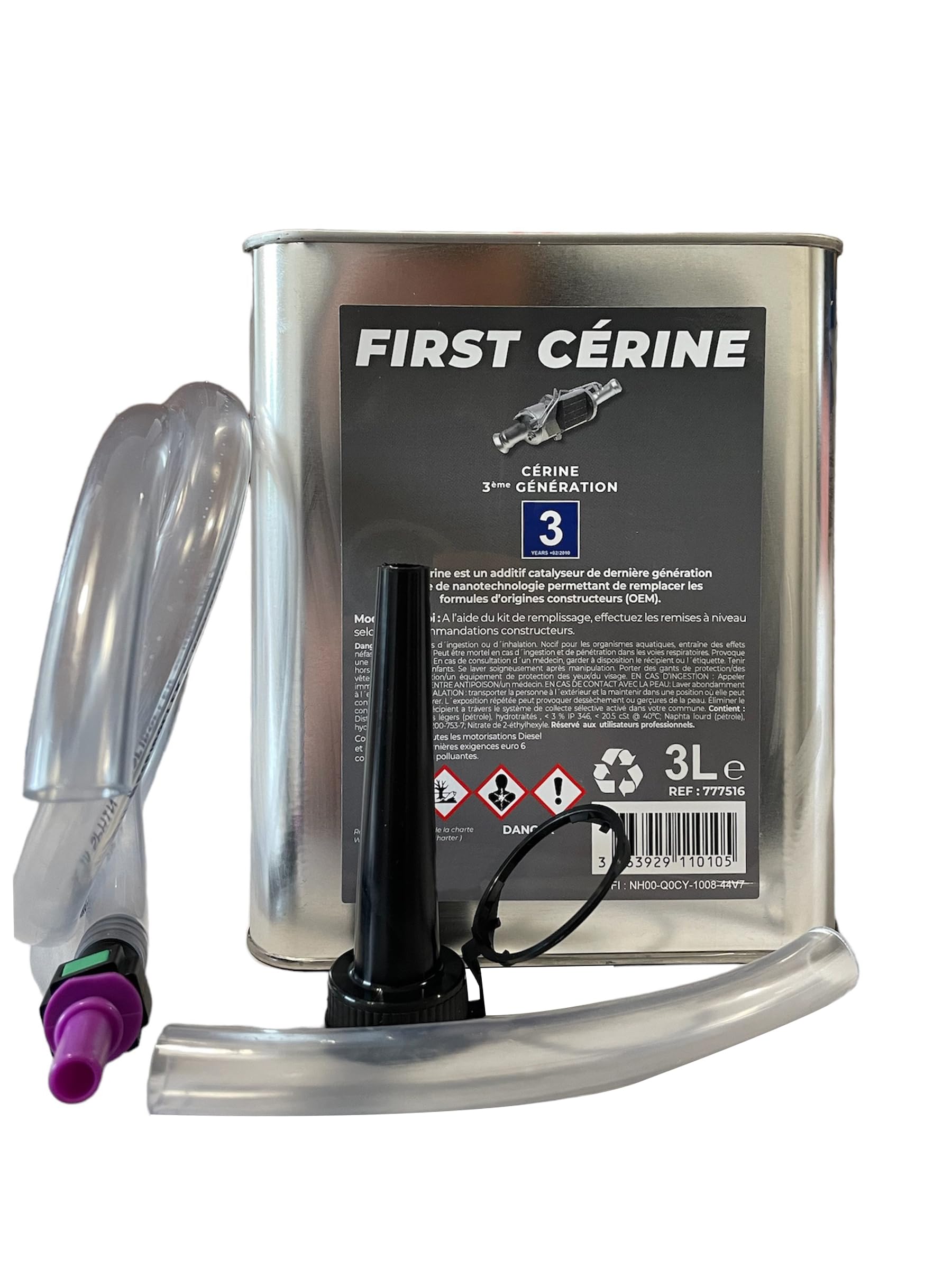 Cérine Additif Eolys FAP Filtre à Particules HDI Bleu 3L 3RG compatible pour Véhicules Diesel à partir de Février 2010-9763A0