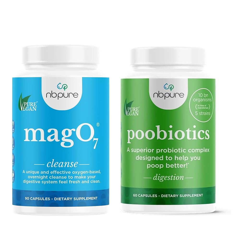 Amazon.com: nbpure MagO7 + Poobiotics Gut Health Bundle