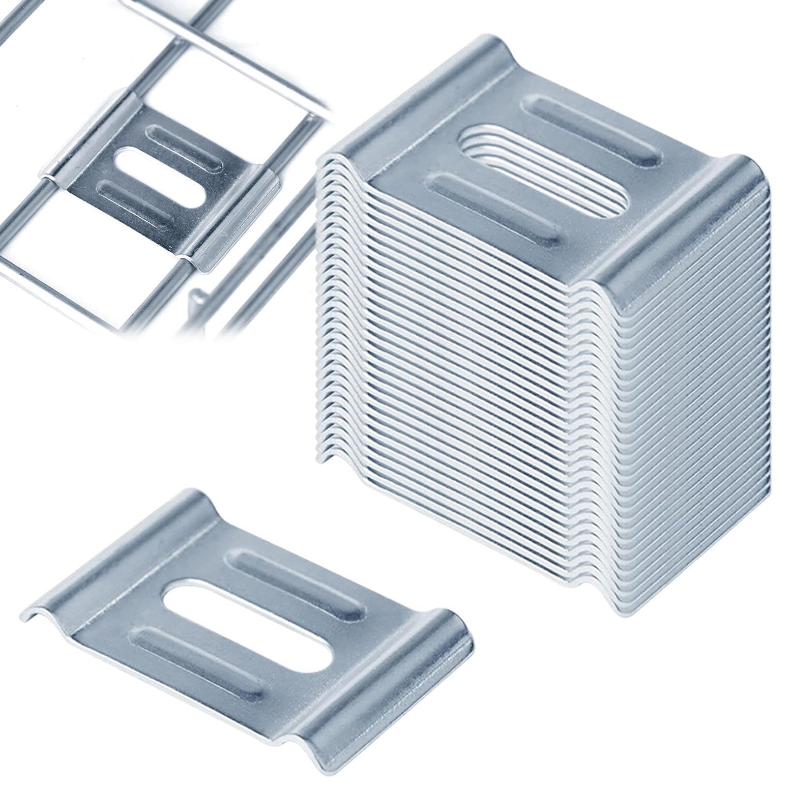 Clips de gestion de câbles x30 pour mur et bureau - 8