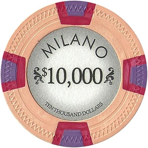 Miniatura 1 de Milano Poker Chips by Claysmith Gaming. Casino Quality Clay Poker Chips in Sets of 25