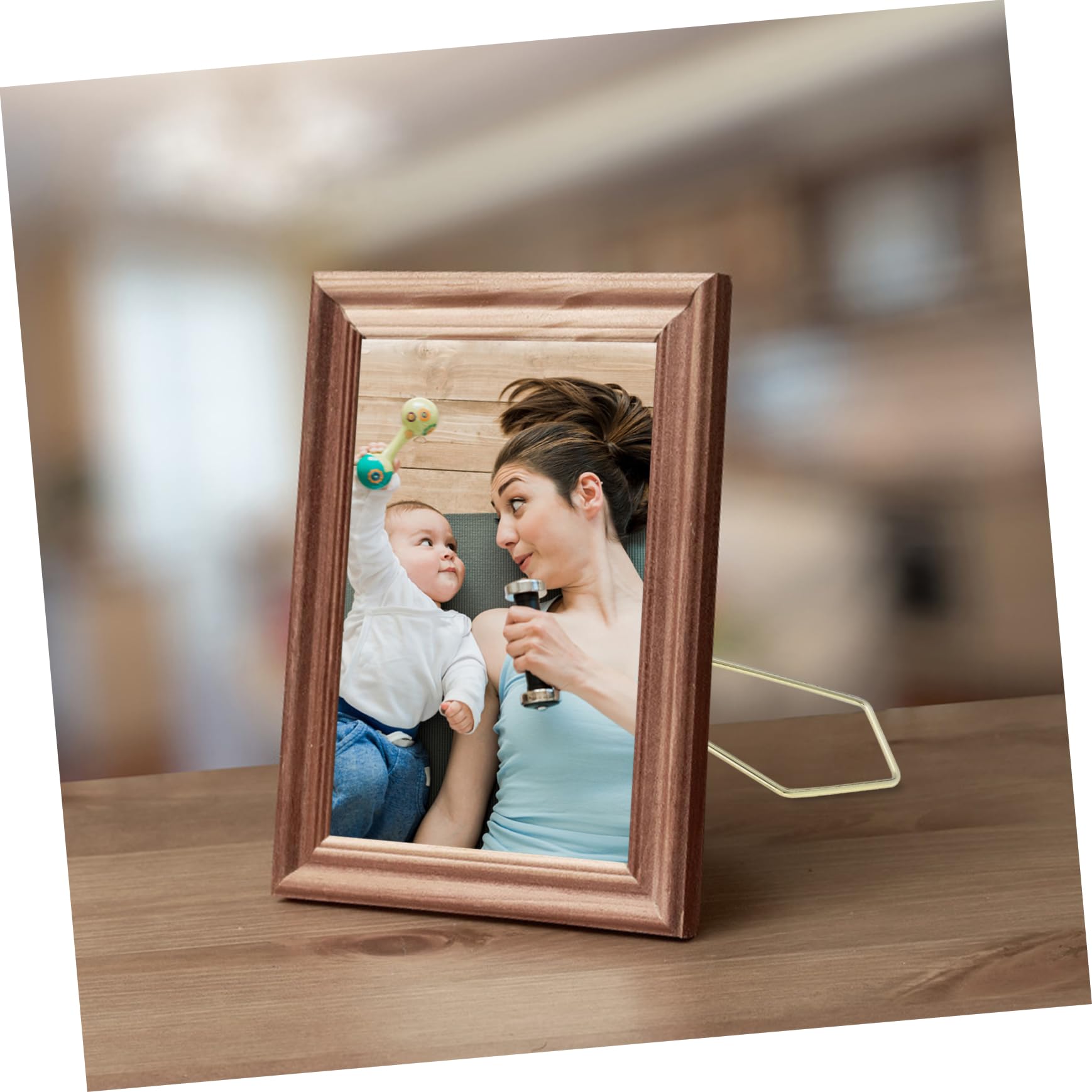 VILLCASE 4Pcs Frame Holder for Photos Lightweight Picture Frame Support Tool Simple Design for Tabletop Display for Print Support and Framed Photo Stands