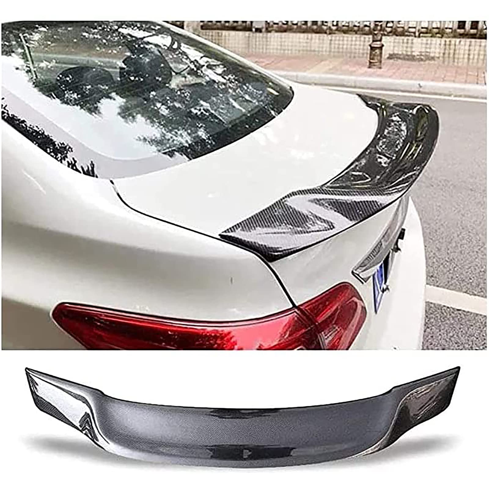 Buy ABS Rear Trunk Roof Lip Spoiler Tail Wing,For Nissan Sentra Sylphy 20122018, Roof Window