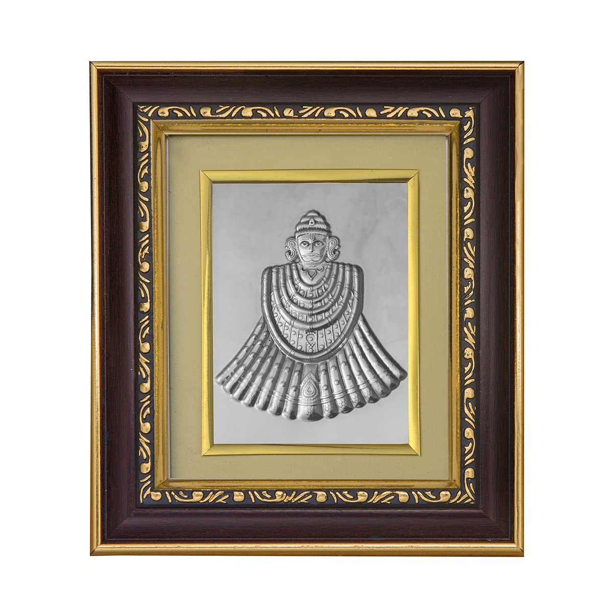 Buy Pray Everyday Khatu Shyam ji Silver Plated Gods Photo frames Hindu