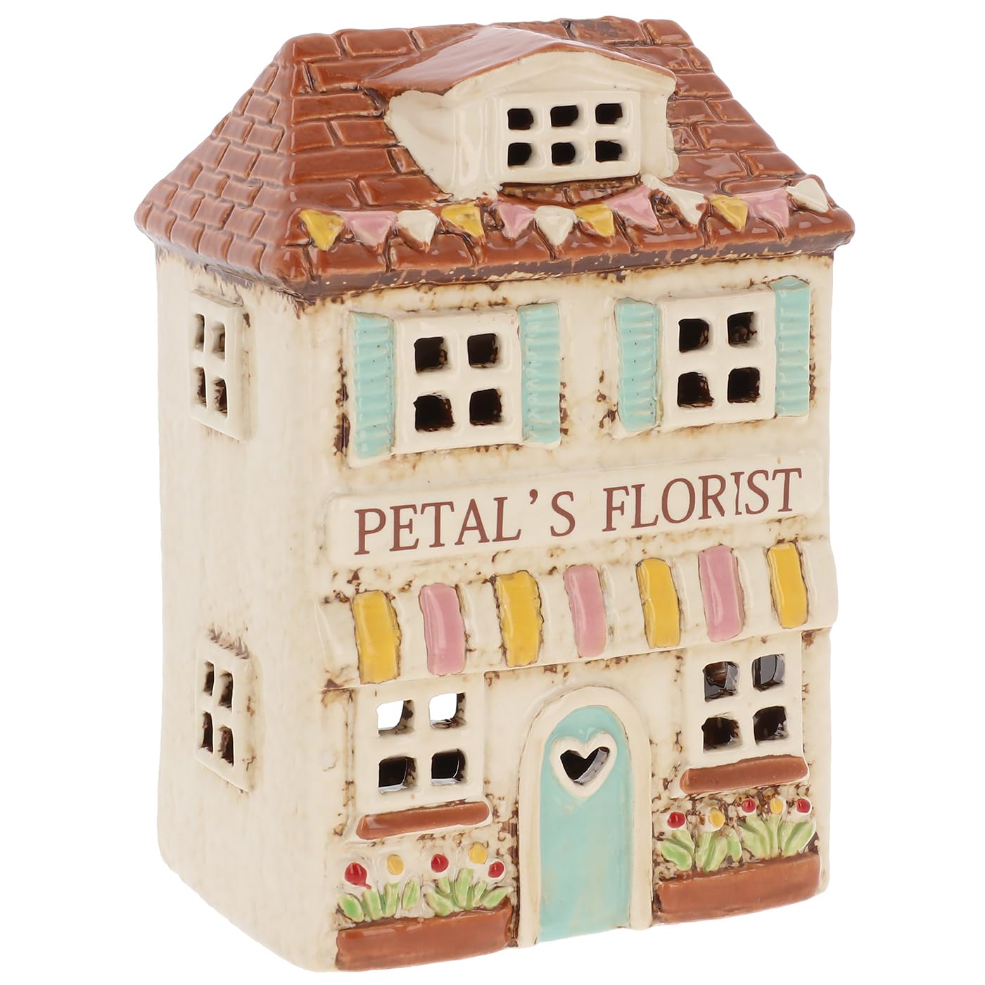 Shudehill Giftware Village Pottery Shops and Cafe Tealight Houses - Greengrocers, Tea Rooms, Florist & More (Florist)