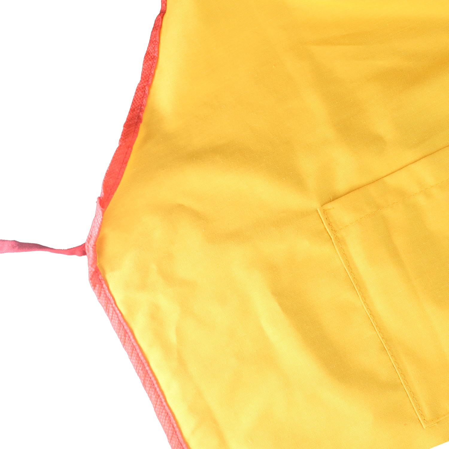 adhyah TrendyUniform 100% Cotton Aprons Kids Apron with Pocket Children Chef Apron for Cooking Baking Painting (S: 3-10 Years) Orange 3
