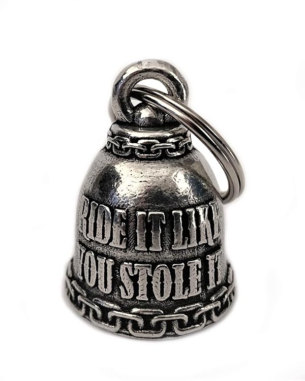 Bravo Bells Ride It Like You Stole It Good Luck Motorcycle Ride Bell by Bravo Bells - Used condition - Image 3