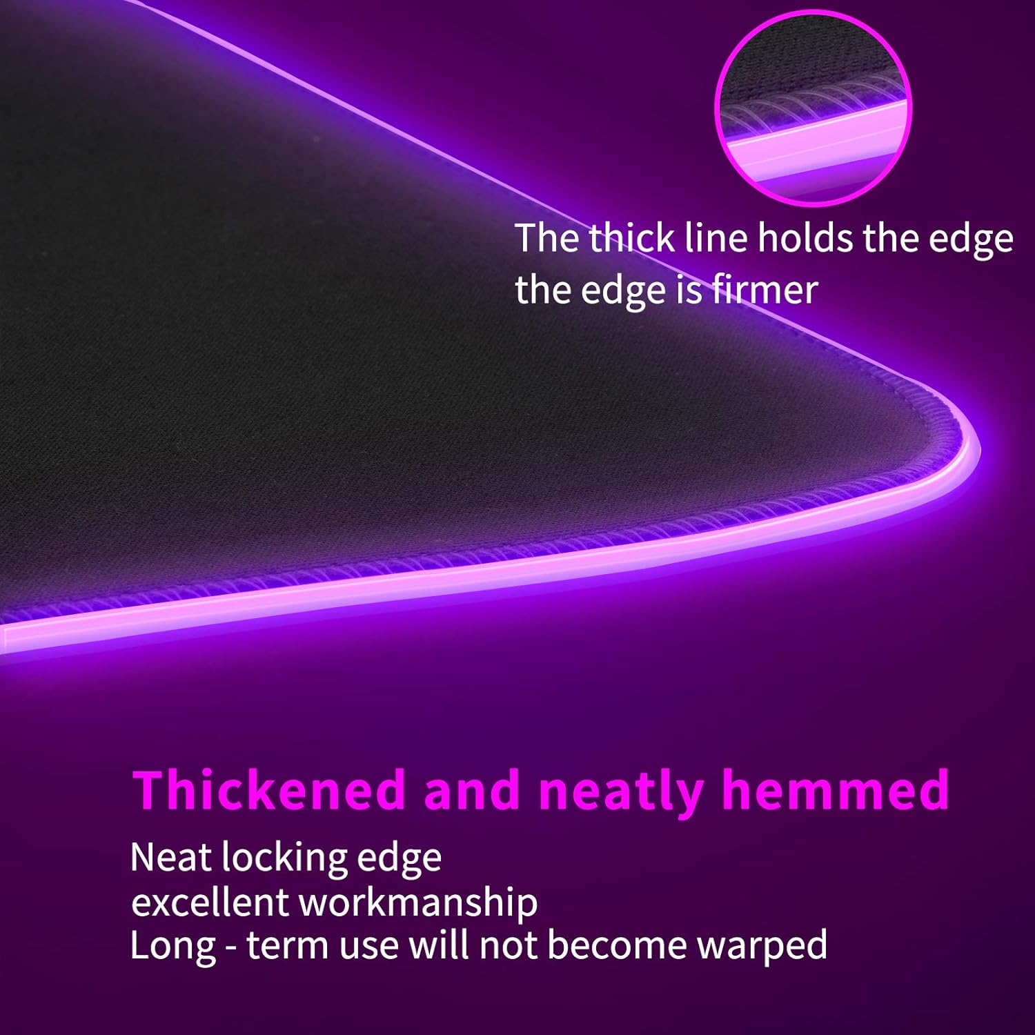 🛒 Crazy Deals Large RGB Gaming Mouse Pad Mat,Extended Soft Non-Slip Rubber Base with 14 Lighting Modes 2 Brightness Levels,for MacBook, PC, Laptop, Desk 900 x 400mm / 35.4×15.7 inches