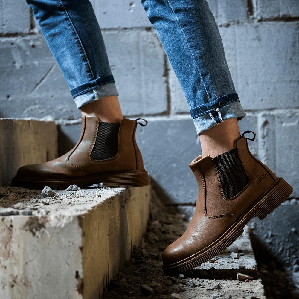 Chaussure de Sécurité Homme S3 Protection Acier Chaussure Travail Embout Bottes Femme Antidérapantes
