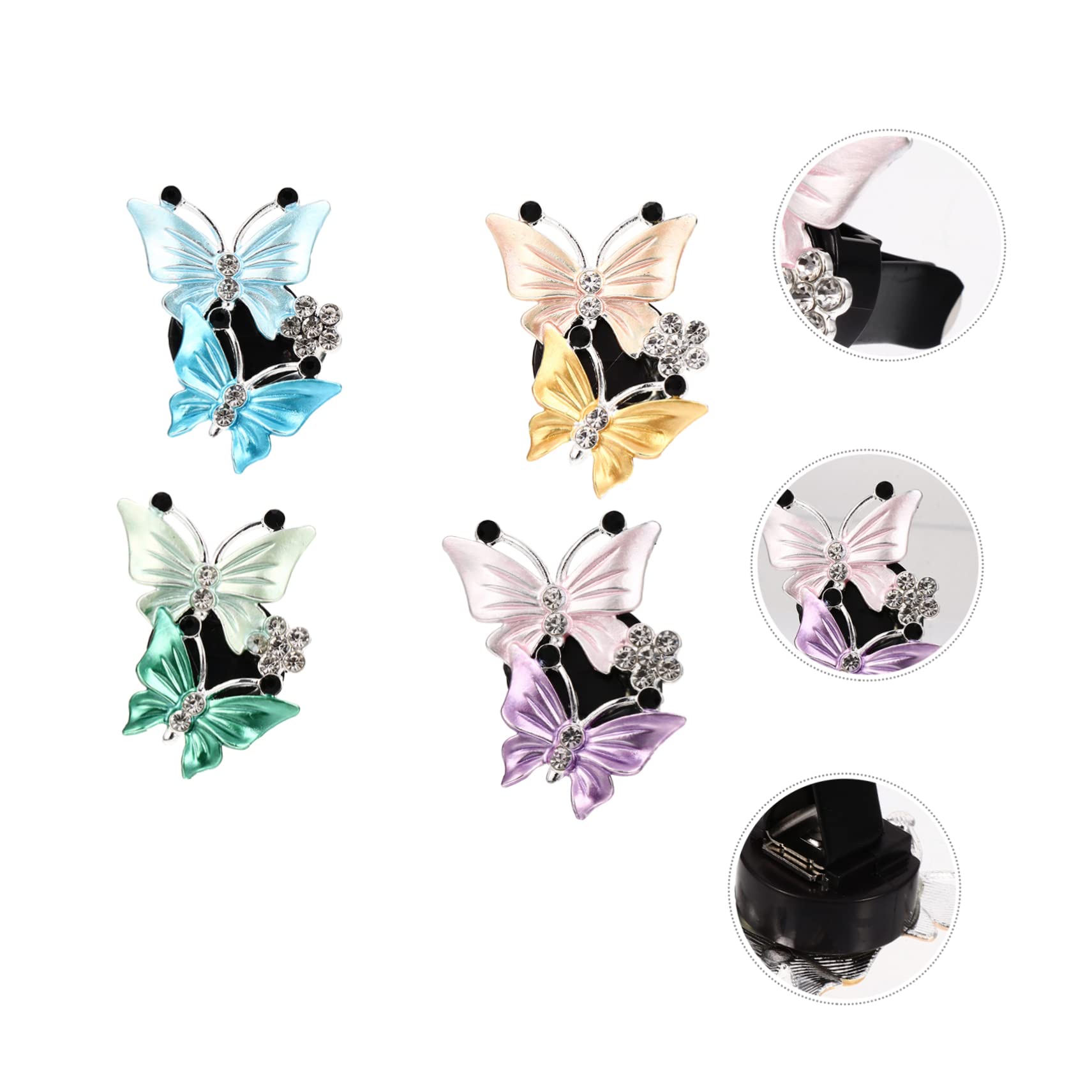 SOLUSTRE 12stücke Schmetterling Auto Parfüm Clip Für Lüftung Aromatherapie Diffuser Für Auto Stilvolles Design Und Installieren Und Kompatibel Mit Meisten Fahrzeugen