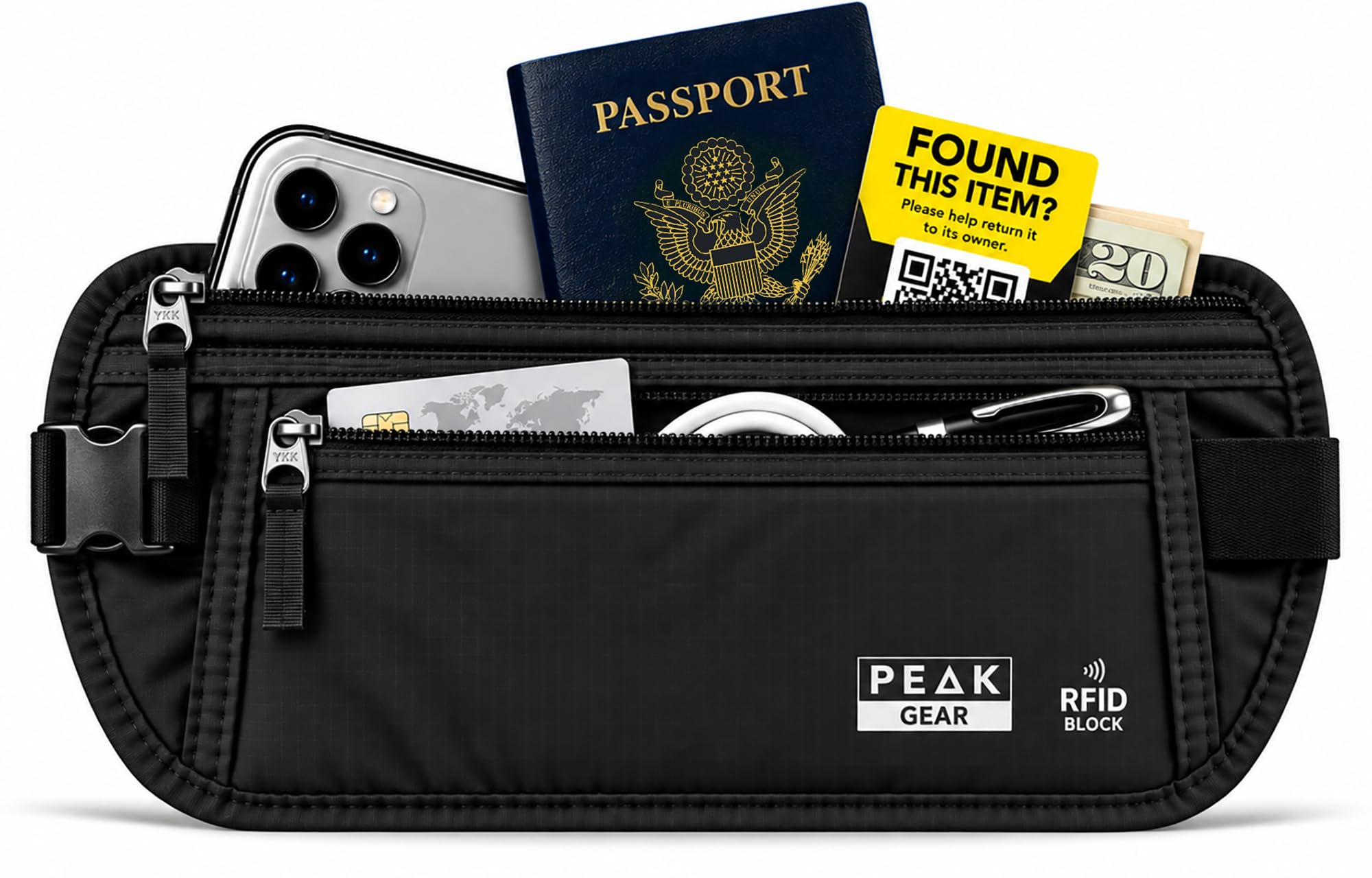 Peak Gear Travel Money Belt