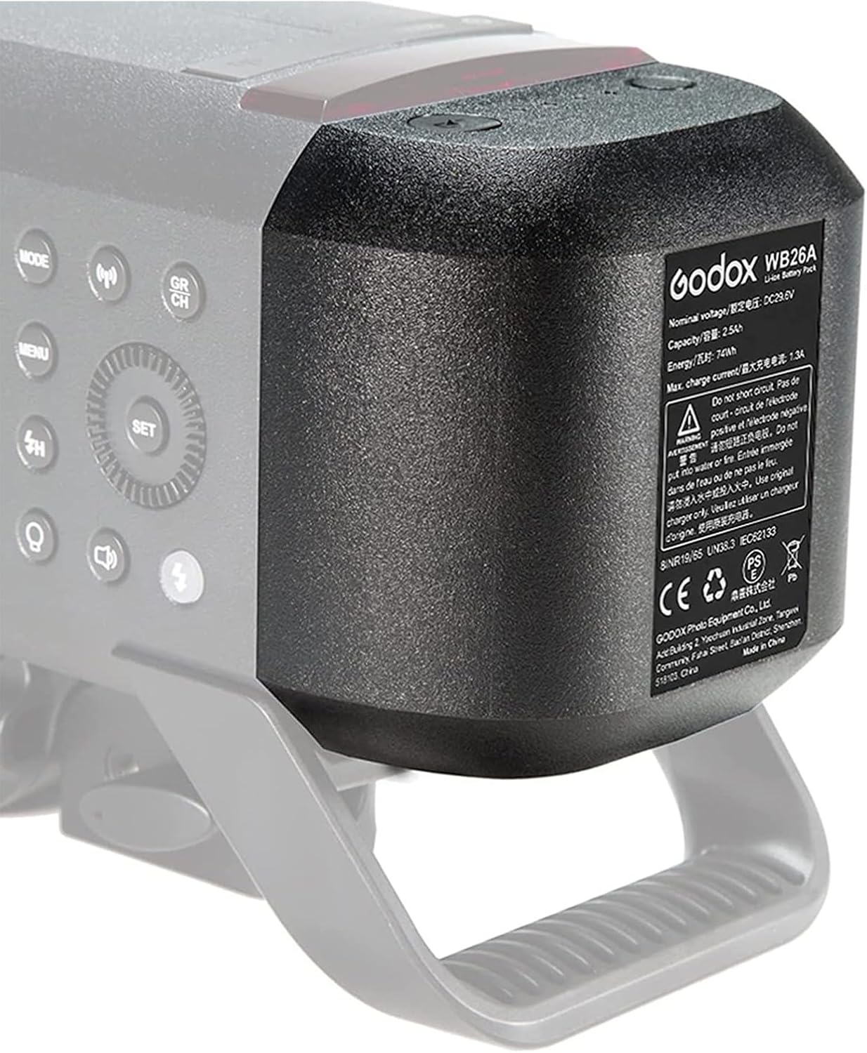 GODOX WB26A DC29.6V/2.5Ah Lithium Battery Pack AD600ProII AD600Pro Outdoor Flash,Compatible for Flashpoint XPLOR 600PRO II