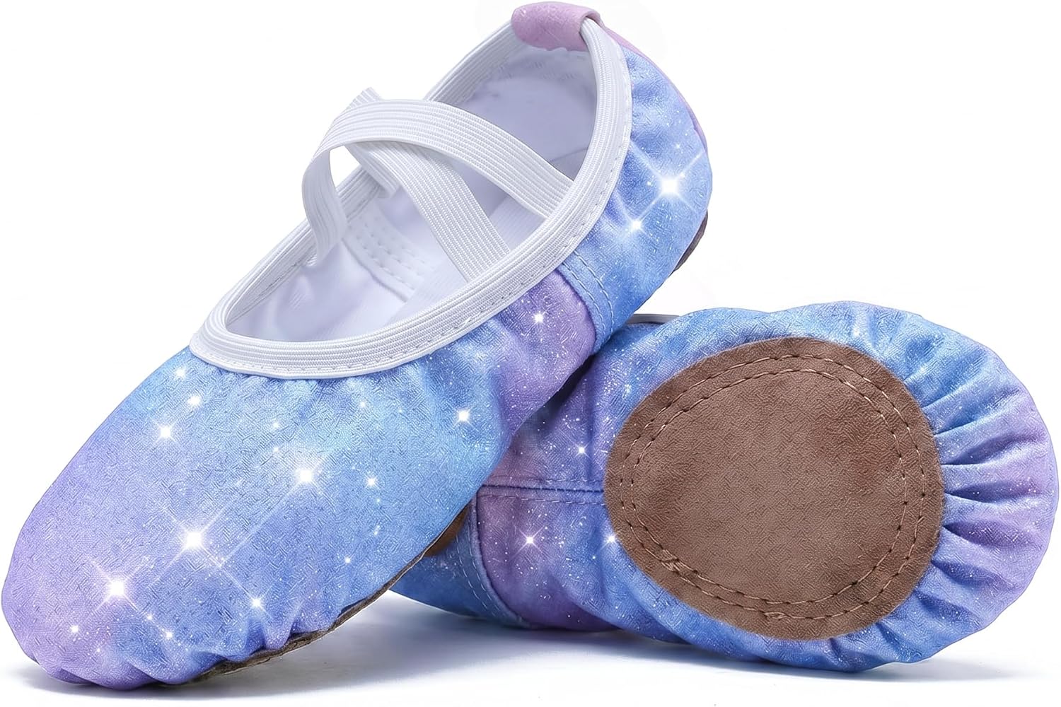 MSMAX Ballet Shoes Wedding Party Dance Flats for Girls (Toddler/Little Kid/Big Kid)