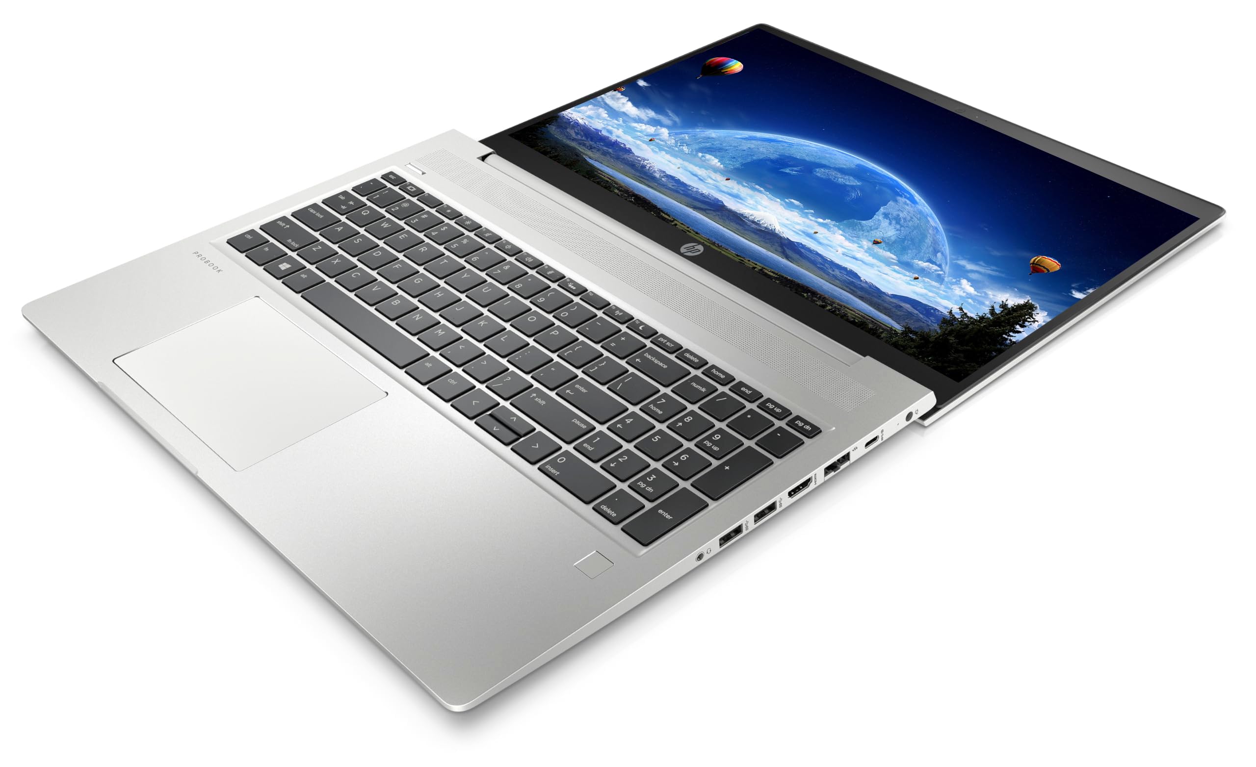 HP ProBook 450 G6 Business Laptop, 15,6 pollici FHD (1920 x 1080), Intel Core i5-8265U, 8 GB RAM, SSD da 256 GB, tastiera QWERTY giapponese, Windows 11 Pro (ricondizionato)
