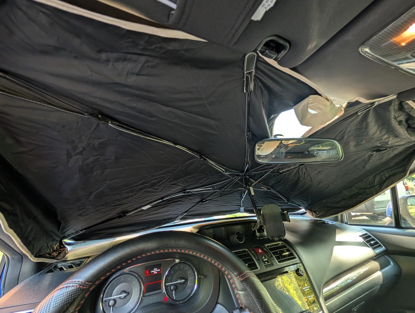 Works quick, stays in place, and convenient