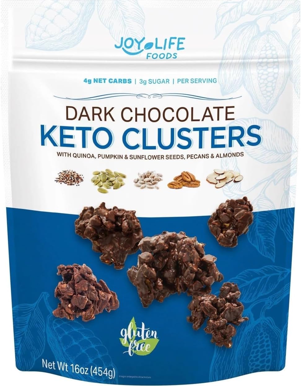 Dark Chocolate Keto Clusters