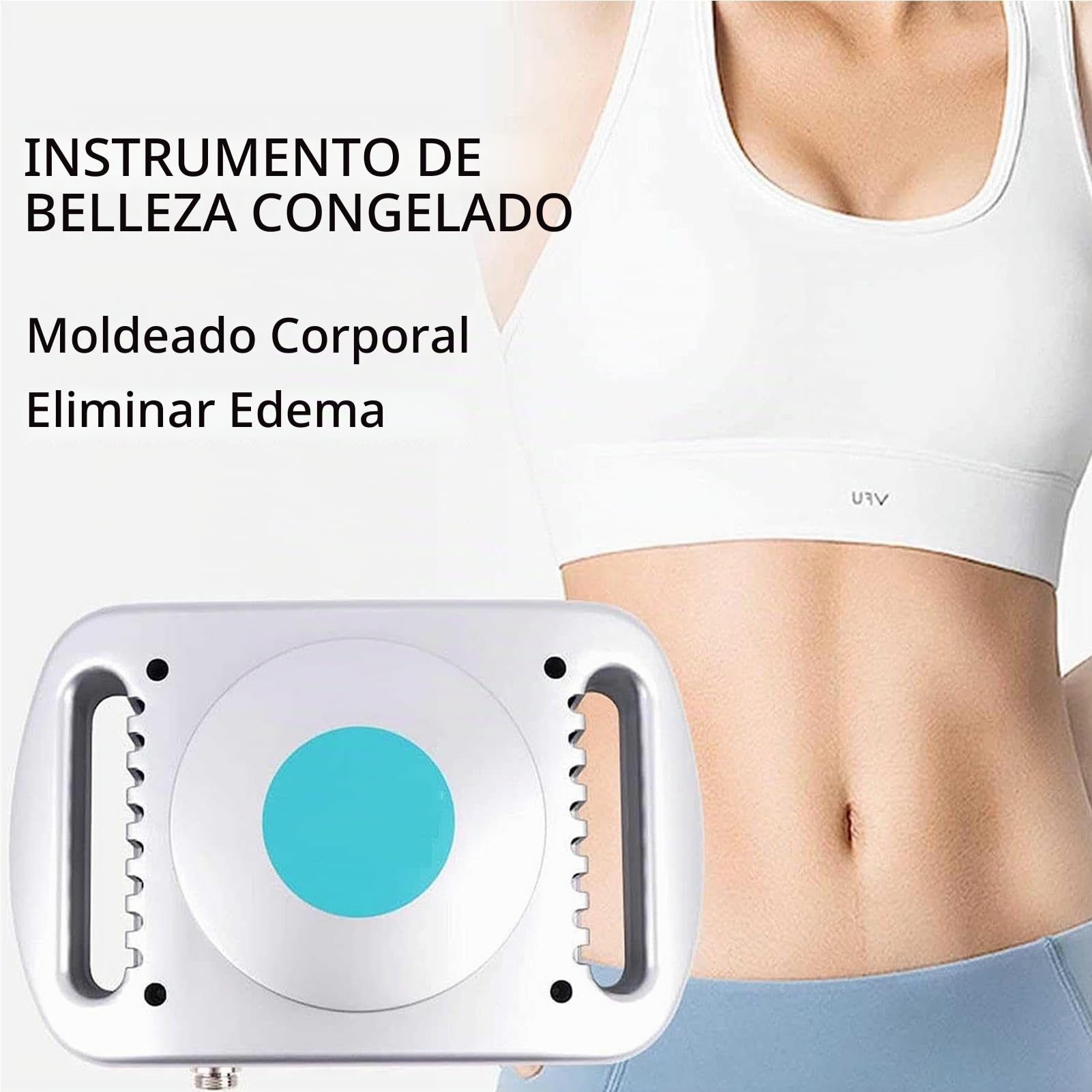 Máquina De Criolipólisis Cinturón Quemador De Grasa Máquina Portátil De Eliminación De Grasa Congelada, Máquina Moldeadora Del Cuerpo, Eliminación De Masaje De Grasa Adelgazante Del Vientre Pérdida
