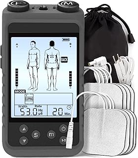 TENS Unit Muscle Stimulator for Sciatica and Back Pain Relief, Portable Electronic Pulse Pain Relief Device, TENS Machine for Muscle Recovery