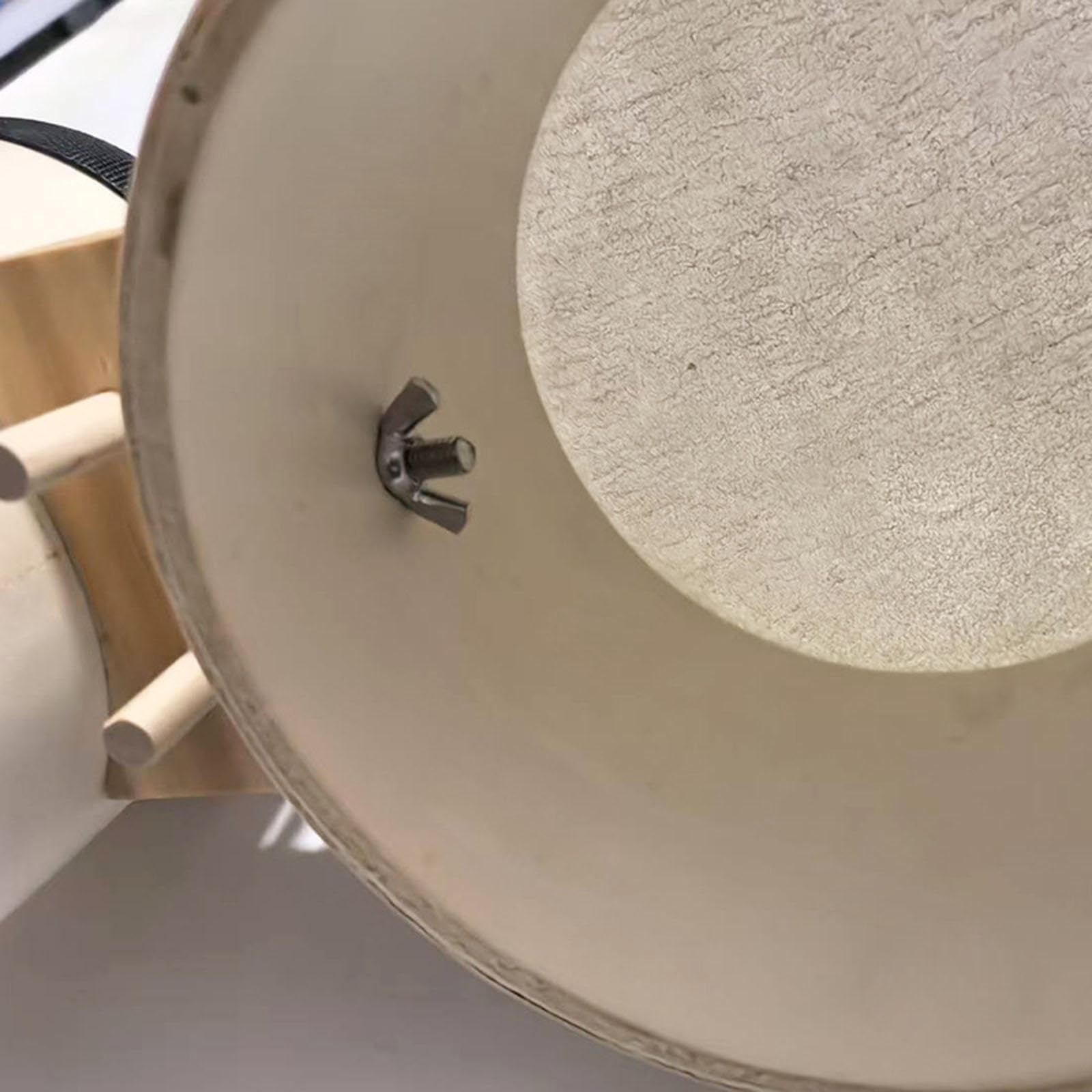 set tamburello a mano per bambini 5"-6", strumento a percussione in legno, ideale per l'educazione prescolare, per performance e accompagnamento musicale, resistente e facile da suonare