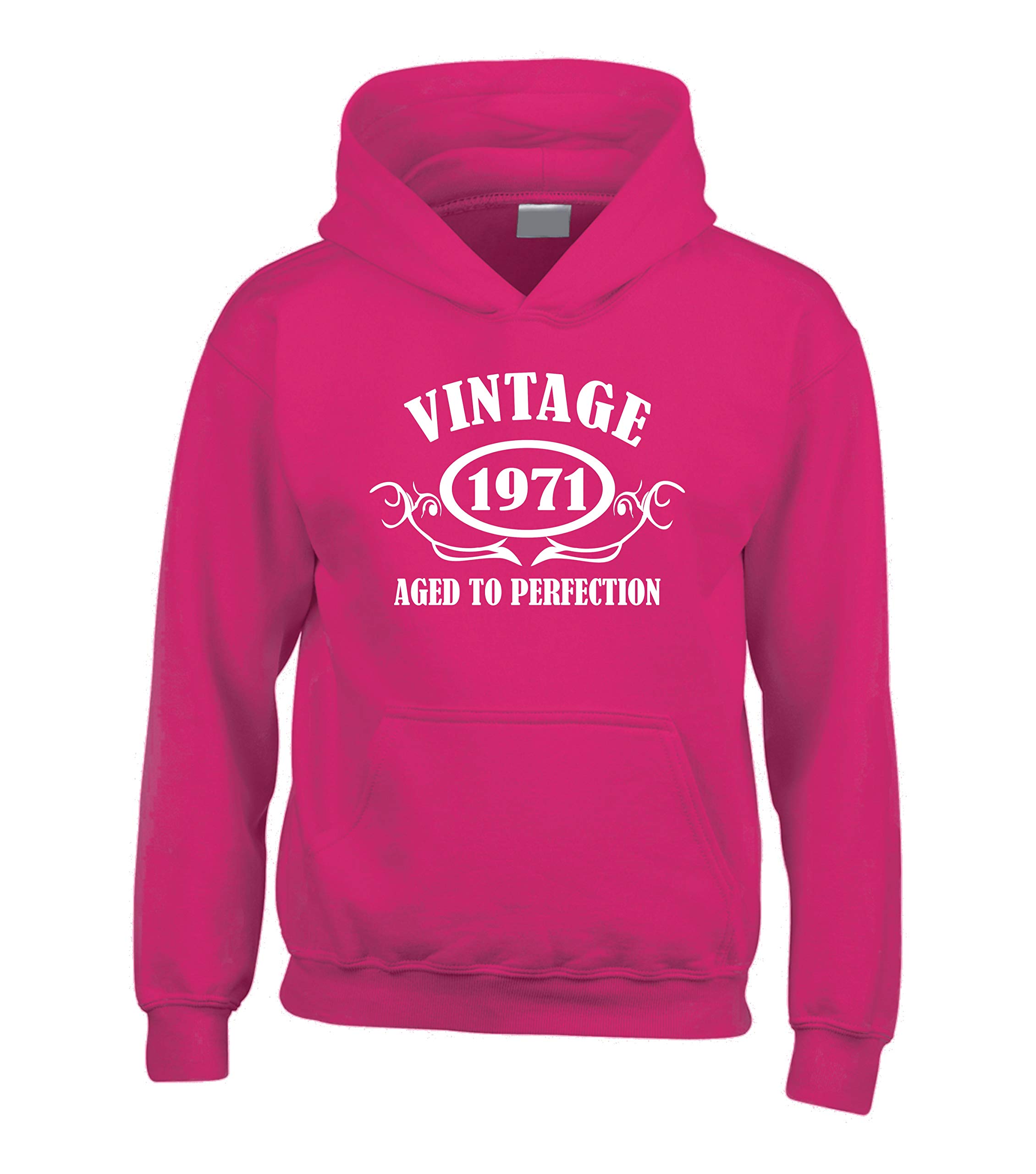 Sweat 1971 vintage rose homme et femme : le cadeau d'anniversaire humour - 2