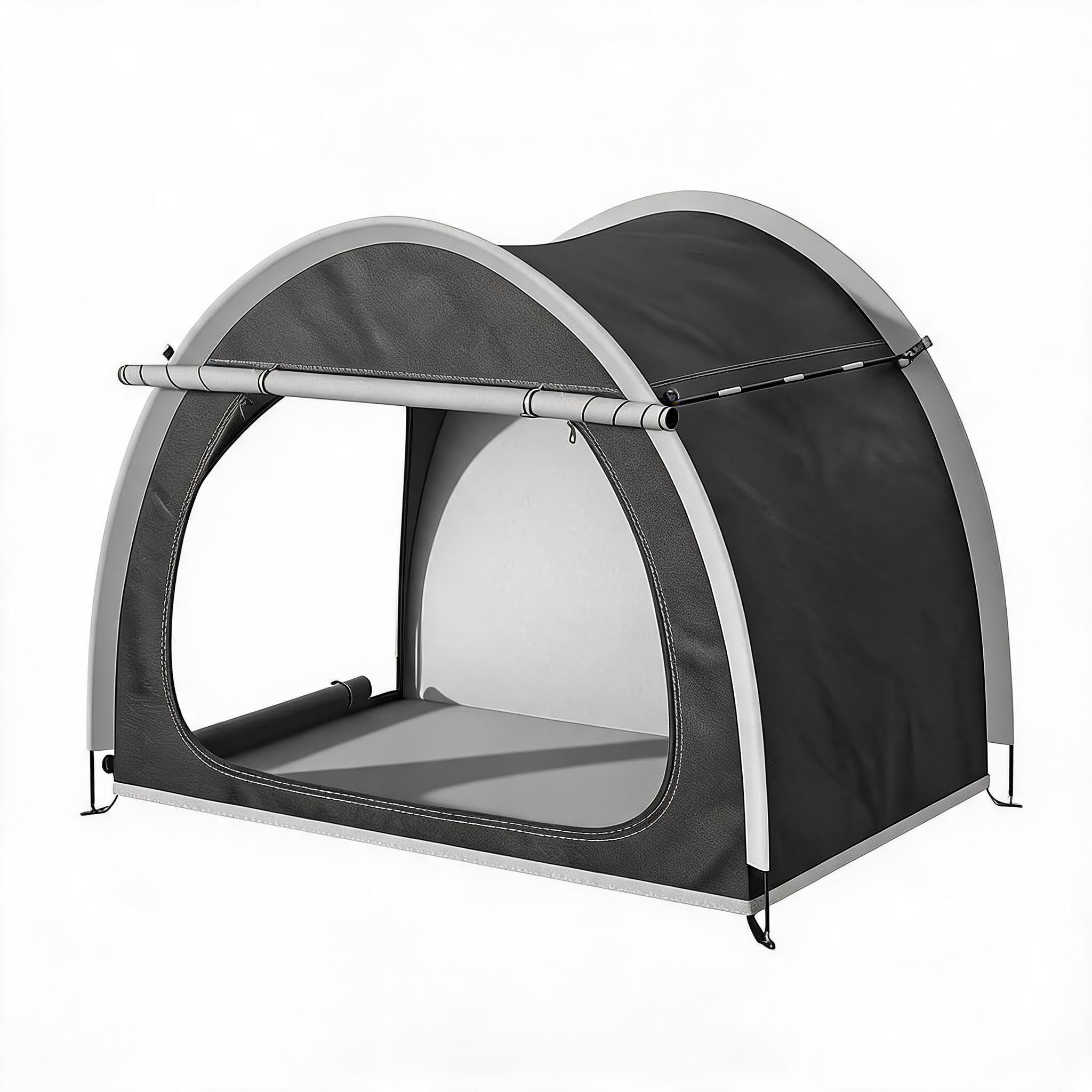 Housse De Stockage Extérieur étanche Camouflage 210D Oxford, 210x150x170 cm