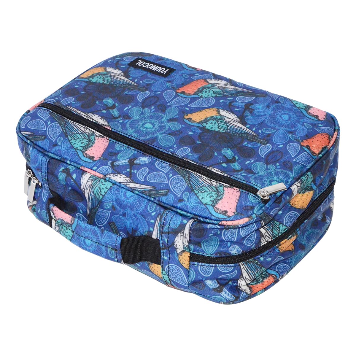 YOUNGCOL300 Slots Pencil Case 200 Gel Pen Case High Capacity Pens Holder Colored Pencils Organizer Storage for Watercolor Pens Markers (Bird)