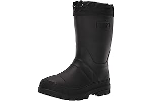 Kamik Men's Forester Insulated Rubber Snow Boots: Apparel for Chilly Winter Adventures