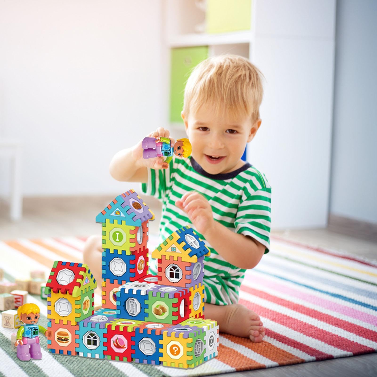 Générique Bloc De Construction Pour, Blocs De Construction Imbriqués, Kit De Construction éducatif Préscolaire, Ensemble De Blocs De Construction Créatifs Pour, éducation Classique De La Maternelle