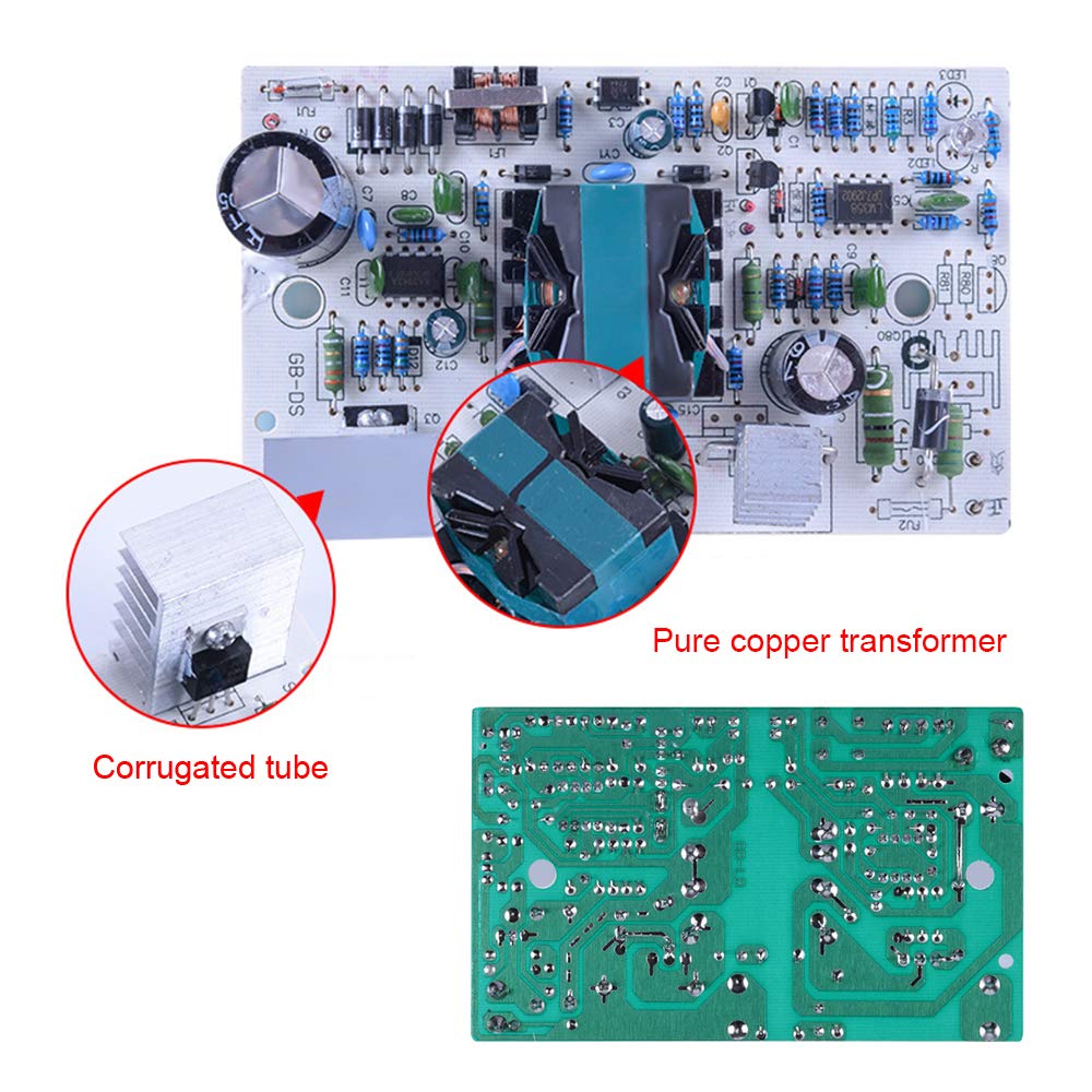 Cargador de Scooter eléctrico, Adaptador Inteligente de batería de Litio de 58,4 V 3 A, Control de Temperatura Adaptable