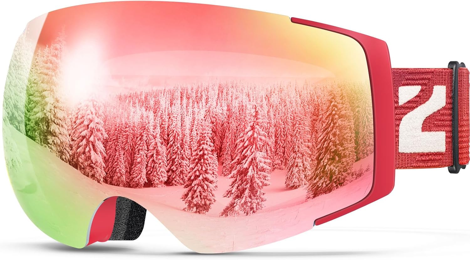 ZIONOR X4 Ski Goggles Magnetic Lens - Snowboard Goggles for Men Women Adult - Snow Goggles Anti-fog UV Protection