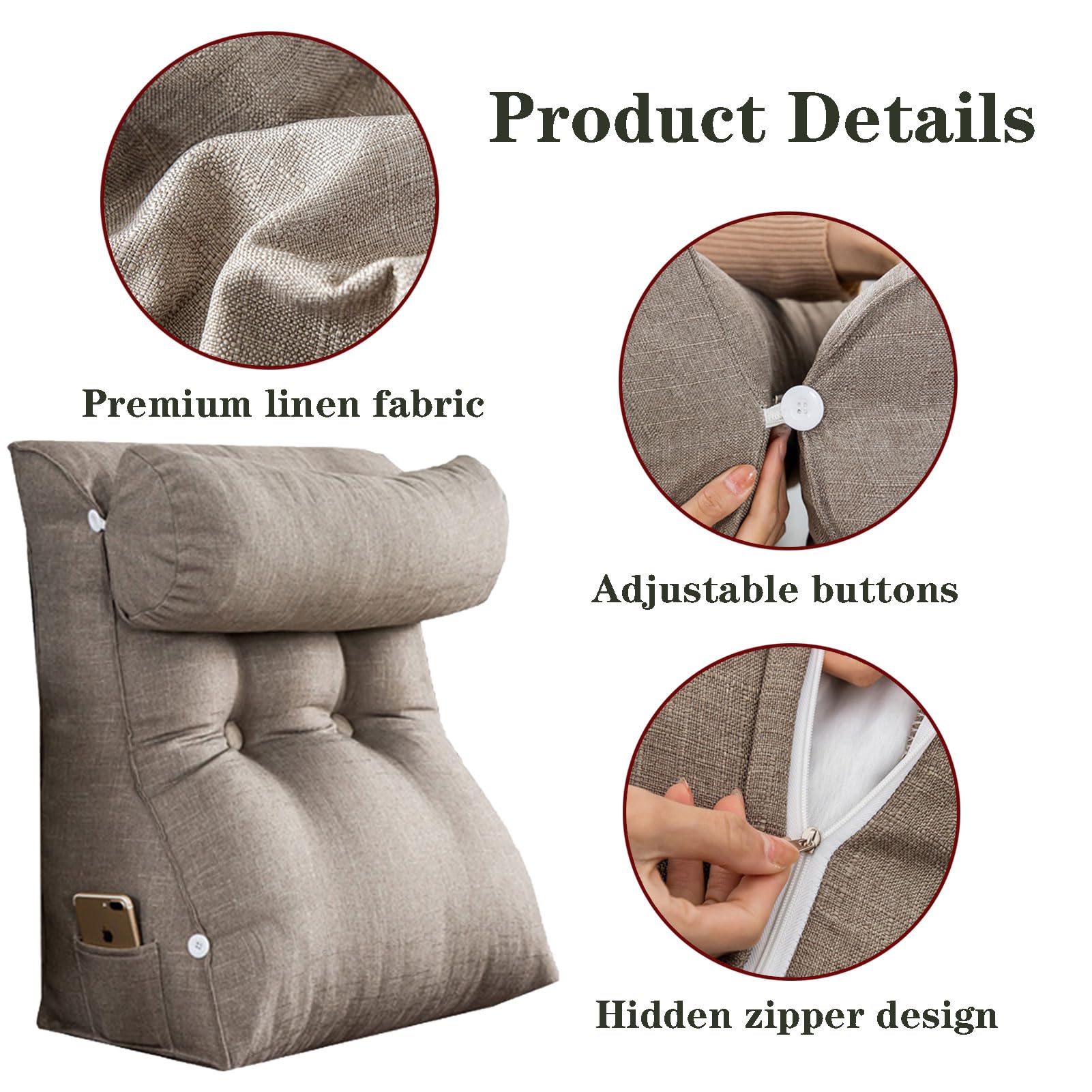 Yangguang Cuscino Ergonomico, Cuscino Cervicale In Foam Per Rilievi - Foto 14