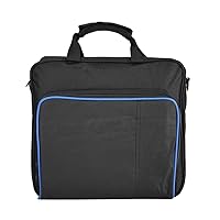 Vista 7 de Yosoo Health Gear Carrying Case, Black Protective Shoulder Bag Ps4 Pro Carrying Case Bag Travel Storage Handbag for Slim Game System Console and